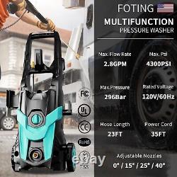 ALAINTOOL KLC-T2 Pressure Washer 4300 PSI Power for Ultimate Cleaning Efficiency