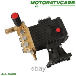 ALL-CARB G 3000 psi at 4 US gpm, 9hp at 3400rpm 1in Shaft Pressure Washer Pump