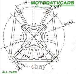 ALL-CARB G 3000 psi at 4 US gpm, 9hp at 3400rpm 1in Shaft Pressure Washer Pump