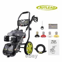 AUTLEAD 3200 PSI 2.6 GPM Gas Pressure Washer 196cc CARB GSH01A Axial Cam Pump