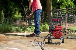 A-iPower 2,700 PSI 2.3 GPM Cold Water Gas Pressure Washer CARB, Black/Red