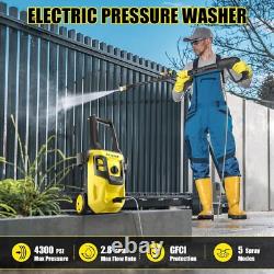 AcquaX Electric Pressure Washer 4300 PSI 2.8 GPM High Pressure Washer Power Wash