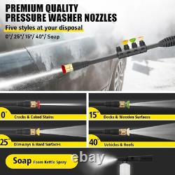 AcquaX Electric Pressure Washer 4300 PSI 2.8 GPM High Pressure Washer Power Wash