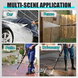 Acquax Electric Pressure Washer Max 4200PSI 2.5 GPM High Power Washer TPU Hose