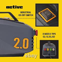 Active 2.0 Electric Pressure Washer 2.0 GPM Flow and 1800 PSI Peak Pressure