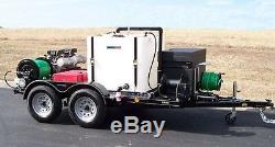 American Jetter 51T Series 1740 Trailer Sewer Drain Cleaner 17 GPM 4000 PSI