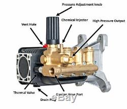 Annovi Reverberi RSV33G36-PKG Pressure Washer Pump 3600PSI 3.3GPM 1 9-13hp
