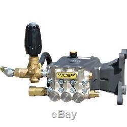 Annovi Reverberi SLPVV4G42-400 Pressure Washer Pump 4200PSI 1 Hollow Shaft, wit