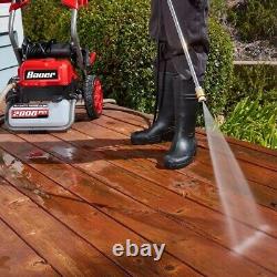 BAUER 2000 PSI Max Performance Electric Pressure Washer HOT