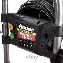 BAUER 2300 PSI, 1.2 GPM Brushless Max Performance Electric Pressure Washer HOT