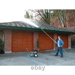 Be 85.206.424l 4000psi 8gpm 24' Pressure Washer Telescoping Wand + Support Belt