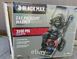 Black Max 3100 PSI Gas Pressure Washer, 212cc OHV Engine BM3300HVNM