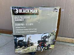 Black Max 3100 PSI Gas Pressure Washer, 212cc OHV Engine BM3300HVNM