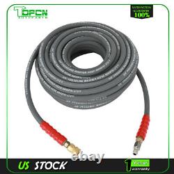 Brand New Hot Water Pressure Washer Hose 3/8 x 100ft 6000 psi 1 Warranty Yaer