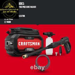 CRAFTSMAN 1700-PSI 1.2-GPM Cold Water Electric Pressure Washer