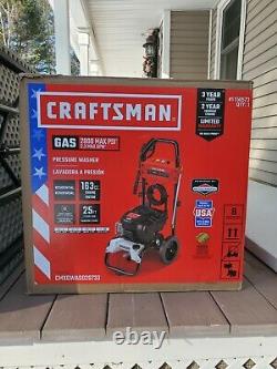 CRAFTSMAN 2800-PSI 2.3-GPM Cold Water Gas Pressure Washer with Briggs & Stratton