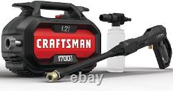 CRAFTSMAN Electric Pressure Washer, Cold Water, 1700-PSI, 1.2-GPM, Corded