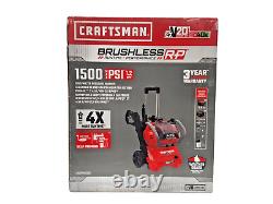 CRAFTSMAN V20 Brushless 1500 PSI 1.2GPM Battery Pressure Washer CMCPW1500N2 NEW