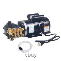 Canpump Electric Pressure Washer 2 hp Motor 115 V, Triplex Pump