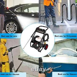 Cleaning 3000 PSI Gas Pressure Washer Pressure Cleaner with Long Hose & 5 Nozzle