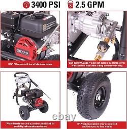 Cleaning CM61083 Clean Machine 3400 PSI Gas Pressure Washer, 2.5 GPM, CRX Engine