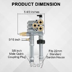 Complete Pump Head for SRMW2.3G28 & SRMW2.4G28 Model Pumps With Unloader 2800 PSI