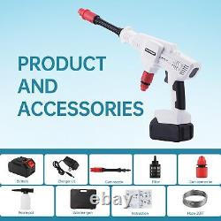 Cordless Pressure Washer, 1000PSI Brushless Portable Power Washer with Rechar