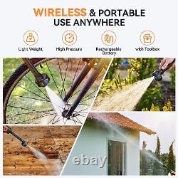 Cordless Pressure Washer, 1080 PSI 2.5 GPM Brushless Portable Pressure Washer