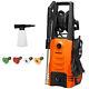 Costway 3500PSI Electric Pressure Washer 2.6GPM 1800W With4 Nozzles & Foam Lance