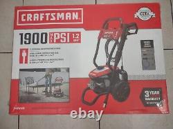 Craftsman 1900 Electric Cold Water Pressure Washer Max PSI 1.2 GPM CMEPW1900