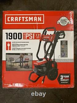 Craftsman 1900 Max PSI 1.2 GPM Electric Cold Water Pressure Washer #CMEPW1900