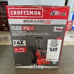 Craftsman V20 1500 PSI Cold Water Pressure Washer Red (CMCPW1500N2)