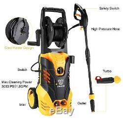 DEKO 1.8 GPM 3000PSI Electric Pressure Washer Built in Soap/Foam Dispenser