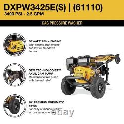 DEWALT 61110S 3400 PSI at 2.5 GPM Cold Water Gas Pressure Washer New