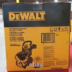 DEWALT DXPW3324I 3300 PSI at 2.4 GPM Honda Cold Water Gas Pressure Washer
