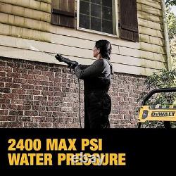 DeWALT 2400 PSI Electric Pressure Washer DWPW2400 with Nozzles