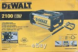 DeWALT DWPW2100 2,100 PSI Electric Cold Water Pressure Washer NEW