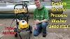 Dewalt 2400 Psi Electric Pressure Washer Unboxing And Review