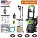 Eco-Friendly 3000 PSI Electric Pressure Washer Lightweight and Easy to Use