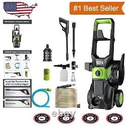 Eco-Friendly 3000 PSI Electric Pressure Washer Lightweight and Easy to Use