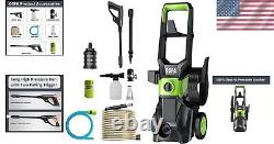 Eco-Friendly 3000 PSI Electric Pressure Washer Lightweight and Easy to Use