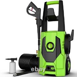 Effortless Cleaning with 5000PSI Electric Pressure Washer Adjustable Nozzles