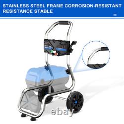 Efurden Pressure Washer Electric 2100 PSI and Max 1.6GPM Onboard Soap Tank Hot