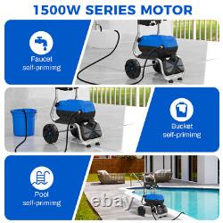 Efurden Pressure Washer Electric 2100 PSI and Max 1.6GPM Onboard Soap Tank Hot