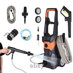 Electric High Pressure Washer 2100PSI 1.5GPM Power Washer 3000W with Wheels NEW