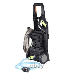 Electric High Pressure Washer 2100PSI 1.5GPM Power Washer 3000W with Wheels NEW