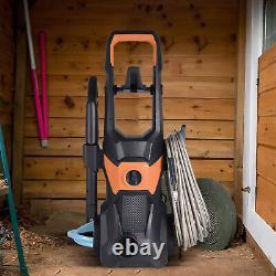 Electric High Pressure Washer 2100PSI 1.5GPM Power Washer 3000W with Wheels NEW