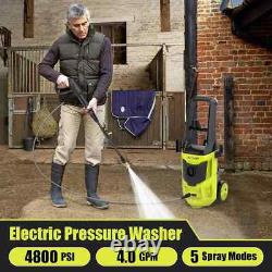 Electric High Pressure Washer-4800PSI Max 4.0 GPM Power Washer Cleaning Machine
