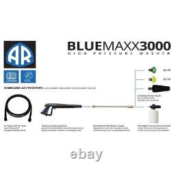 Electric Induction Motor Pressure Washer AR Blue Clean Maxx3000 3000 PSI 1.3 GPM