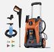 Electric Power Washer 1550 PSI Max 1.1 GPM Pressure Washer with 25FT Hose